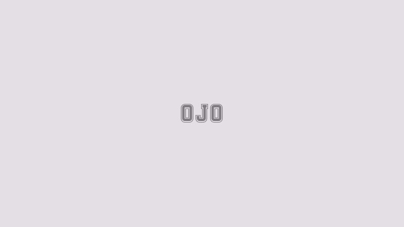 Ojo